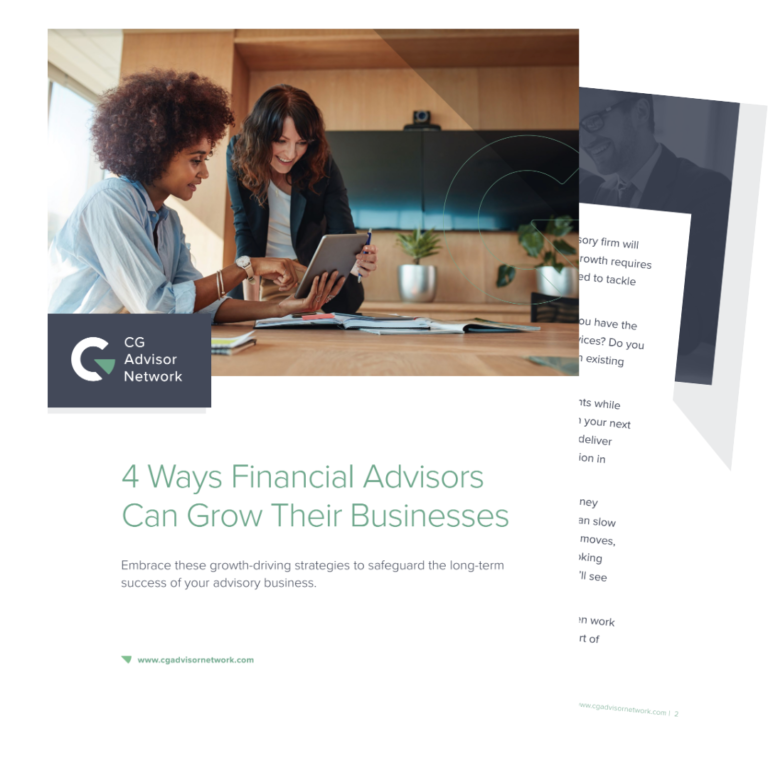 4 Ways Financial Advisors Can Grow Their Businesses - CG Advisor Network